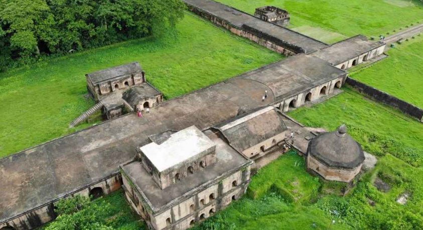 Talatal Ghar, Dicial Dhulia Gaon, Assam, India